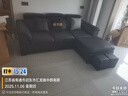 酷比得真皮沙发小户型家用轻奢现代极简意式皮沙发客厅 2.6米直排三人位 【接触面】2.2mm进口真皮 实拍图