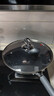三禾0涂层炒锅无涂层不粘锅304钛不锈钢电磁炉通用炒菜锅32cmLC32S16 实拍图