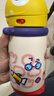 babycare儿童水杯6个月以上宝宝霸王龙不锈钢保温杯上学450ml-新旧款混发 实拍图