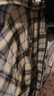 优衣库男女装法兰绒格子衬衫长袖衬衣薄外套481225 480770 481225/30浅米色 M 实拍图