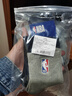 NBA袜子男士秋冬休闲运动袜吸汗无骨精梳棉袜刺绣训练跑步篮球袜3双 实拍图