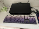 罗技（Logitech）K845机械键盘 有线键盘 办公电脑打字键盘  电竞游戏发光全尺寸个性化定制键帽 K845青轴+暗香透光键帽+桌垫 实拍图