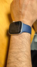 Apple/苹果 Watch Series 10 智能手表GPS款46毫米银色铝金属表壳丹宁色运动型表带M/L MX223CH/B 实拍图