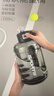 京东京造吨桶 运动水杯Tritan超大容量水壶健身吸管大肚杯2500mL黑 实拍图