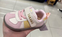 泰兰尼斯秋冬新款学步鞋童鞋女童软底机能鞋男童包头宝宝鞋网面透气面包鞋 白-粉 春秋-超纤 22 内长14.5cm 脚长13.5cm 实拍图