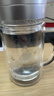 富光健牌双层玻璃杯支持团购定制茶杯办公杯带把 大容量男女水杯子 实拍图