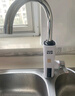 奥克斯（AUX）电热水龙头热水器加热水龙头快速热水变频恒温厨房下进水 【大屏数显】电镀银+漏保插头+万向喷头 实拍图