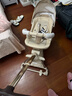 丸丫T6-2遛娃神器高景观婴儿推车可坐可躺轻便折叠可换向香槟金PLUS 实拍图