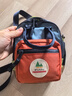 SHUKIKU方糖多功能迷你包儿童户外防泼水双肩包斜挎包手提旅游包经典橙红 实拍图