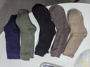 莫代尔5双加长筒秋冬厚袜子男加绒加厚毛圈袜保暖高筒小腿东北睡眠袜 实拍图