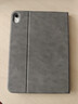 毕亚兹适用2025/22款A16芯片iPad11/10保护套 苹果平板电脑11/10.9英寸智能休眠鹿图保护皮壳PB363-灰色 实拍图