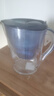 碧然德（BRITA） 过滤净水器 家用滤水壶 净水壶 海洋系列 3.5L蓝色 一壶3芯装 环保加固包装 实拍图