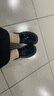 RXXBFB厚底乐福鞋女2025秋冬季新款增高女单鞋jk制服配裙子英伦风小皮鞋 亮光黑色 37 (235mm) 实拍图