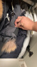 京东京造【进口极寒95鹅绒服】羽绒服男外套女冬季新款中长款 极地灰 L 实拍图