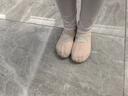驰动儿童舞蹈鞋软底练功鞋女男童猫爪鞋跳舞芭蕾舞鞋免系带肤色26码 实拍图