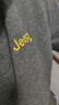 吉普（JEEP）卫衣男秋冬季休闲开衫外套男士宽松立领衣服男装 灰色 XL 实拍图