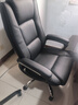 博泰电脑椅 家用办公椅 转椅工学皮椅子 时尚升降座椅职员椅 黑91886 实拍图