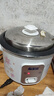 半球电饭煲电饭锅家用大容量可蒸煮电饭煲1-2人  不粘锅多功能一键操作 老式1.5-6L升单人宿舍用迷你 白色 4L 特厚内胆不粘【带蒸笼】4-6人用 实拍图
