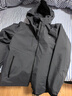 JEEP吉普夹克男秋冬季休闲连帽外套男士宽松冲锋衣服男装 灰色2XL 实拍图