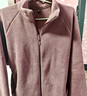 优衣库男装女装摇粒绒拉链茄克/长袖外套廓系夹克479792 19 酒红色 M /170/92A 实拍图