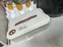 京东京造 饺子盒食品级PP5 可计时手提大容量冰箱保鲜收纳盒 （二层一盖） 实拍图