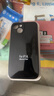 京工智造【肤感真液态】适用苹果14手机壳iPhone14promax全包防摔超薄液态硅胶壳软男新款女 苹果14【质感黑】液态硅胶&贈钢化膜 实拍图
