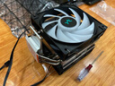 九州风神（DEEPCOOL）玄冰400V5PLUS CPU电脑散热器附带硅脂（镀镍4热管/双风扇/可超频220W/多平台支持） 实拍图