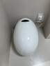大卫伯爵新款鸡蛋形创意智能马桶全自动一体式 感应电动马桶即热坐便器 轻音版【防溅泡沫 无水压限制】 400mm 实拍图