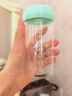 可瑞儿（MyCarol）玻璃储奶瓶宽口径婴儿奶瓶母乳保鲜存奶180ml*2个装 CN-P01 实拍图
