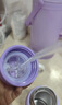 迪士尼（Disney）儿童保温杯吸管直饮杯316不锈钢大容量杯套上学生水壶650ml 实拍图