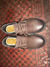 金利来（Goldlion）【新年礼物】男鞋工装复古皮鞋舒适系带休闲鞋54623015540A棕40 实拍图