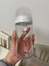 贝亲（Pigeon）玻璃奶瓶宽口径防胀气240ml M号奶嘴 3月+ AA187  实拍图