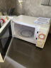 美的小滋味系列微波炉变频家用小型奶油风百搭复古转盘式一级能效低频轻音20L预制菜加热（M2H1） 实拍图