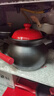 爱仕达（ASD）家用砂锅煲汤锅耐高温干烧炖锅4.6L陶瓷煲锅沙锅中药锅JLF46CP 实拍图