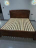 优卡吉胡桃木新中式实木床主卧双人床储物高箱床MJ-6696# 1.8米框架床 实拍图