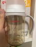 贝亲（Pigeon）自然离乳 PPSU重力球吸管双把手奶瓶 240mL  6月+ AA252 实拍图