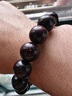 原木匠正宗小叶紫檀木手串男士佛珠手链女款108颗文玩转运珠子手把件 满金星12mm*17颗[高级礼盒] 实拍图