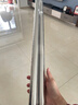 未来式伸缩晾衣杆免打孔不锈钢万能收缩杆晾衣架卫生间挂衣撑杆280-350 实拍图