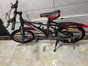 凤凰（Phoenix）儿童自行车山地车男女学生脚踏车6-12岁童车 霸道 黑红色 18寸 实拍图