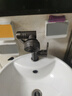 莱尔诗丹枪灰色面盆水龙头洗脸盆浴室柜机械臂不锈钢冷热水龙头LD5131H 实拍图
