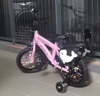 【京东物流】儿童自行车12-14-18寸童车3-5-8岁男女孩脚踏单车 14寸 豪华樱花粉 实拍图