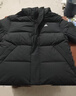 adidas 保暖鸭绒连帽羽绒服男女同款阿迪达斯官方轻运动 黑色   L   实拍图