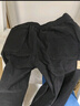 顶峰保罗（Dingfengbaoluo）纯棉休闲裤子男春秋款冬季阔腿宽松直筒工装长裤HM9901黑色XL 实拍图