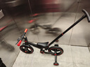 Nadle纳豆儿童自行车3一6岁宝宝二合一平衡车1-3岁小孩脚踏童车男女童 高贵红推杆款 12寸（建议身高105cm以下购买） 实拍图