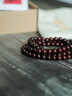 龍隐正宗小叶紫檀手串男女士款文玩手链檀香木佛珠子转运正品高端情侣 带金星款8mm*108颗（京仓速发） 实拍图