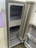 志高（CHIGO）小冰箱迷你小型家用冷藏冷冻两用宿舍出租房用双门办公室电冰箱节能省电 【一级能效】58L银色【三天约一度电】 实拍图