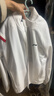 李宁（LI-NING）羽毛球服男女同款长款运动套装跑步健身卫衣 标准白 L  实拍图