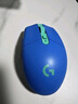 罗技（G）G304 LIGHTSPEED无线鼠标 游戏鼠标 轻质便携 鼠标宏 绝地求生FPS英雄联盟吃鸡 生日礼物 蓝色 实拍图