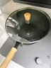 京东京造 炒锅 铁锅炒菜电磁炉燃气灶平底【健康无涂层】进口极铁带盖30cm 实拍图