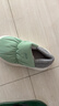 朴西冬季可外穿羽绒布防水包跟女士棉拖鞋室内保暖两穿 薄荷绿 36-37 实拍图